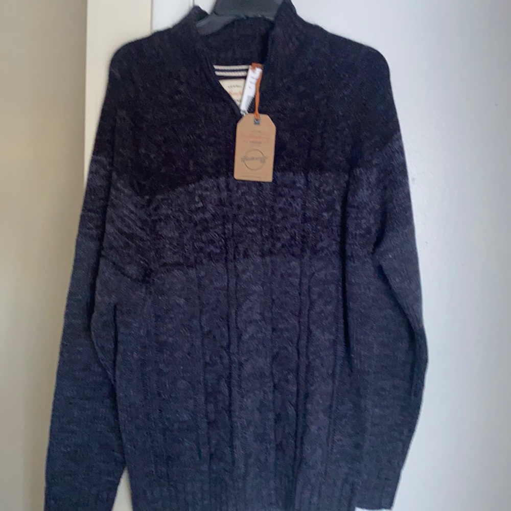 Navy Blue Weatherproof Sweater